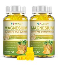 Magnesium Glycinate Gummies 400mg Sugar Free Magnesium TaurateMagnesium Malat...