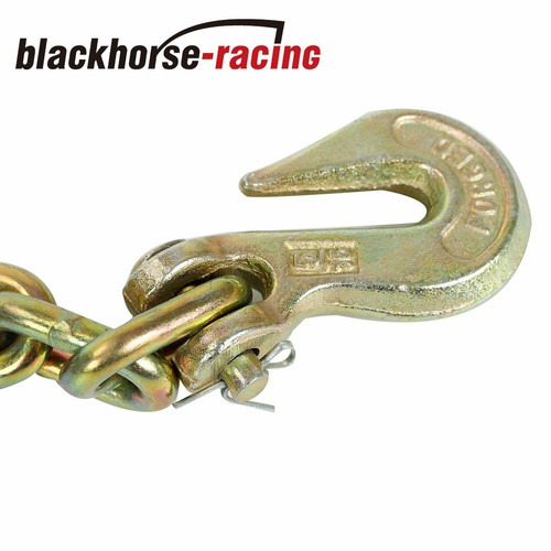 2PC 5/16" x 20' G70 Chains Tow Chain Binder Tie Down Flatbed Truck