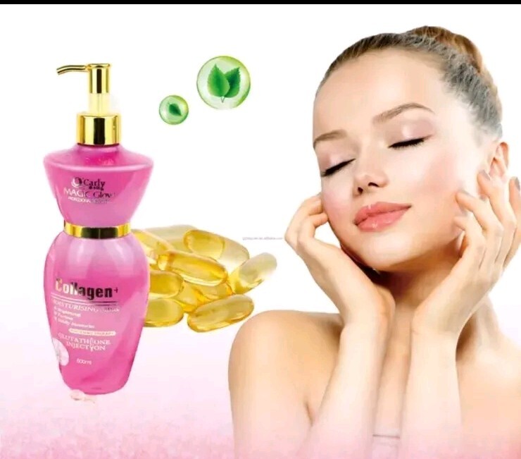 Collagen Gluta Moisturizer Brightening Bodylotion Skin Repair ,elastisch Skin