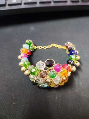 Natural Look Crystal Bracelet for Women Grils