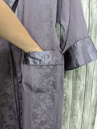 Vestido para mujer vintage década de 1980 púrpura floral de Victoria's Secret talla S RN #54867 - Imagen 6 de 12