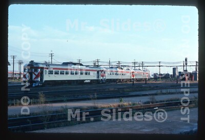 Original Dia CP RAIL RDC2 & 3 Montreal PQ 1974