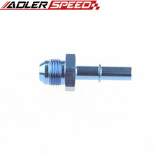 ADLERSPEED Quick Connect AN-8 AN-8 AN8 To 3/8" Male Fuel Line Rail Adapter Blue