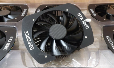 1PC NVIDIA GTX1060 graphics card radiator 58mm hole pitch 4-pin