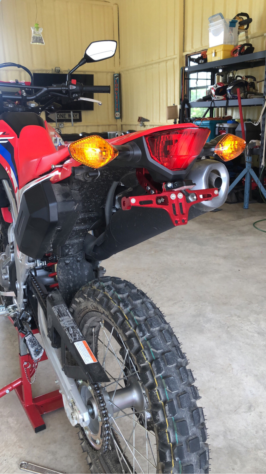 For Yamaha YZF R1 R3 License Plate Holder Bracket Tail Light Fender Eliminator