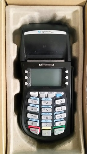 HYPERCOM OPTIMUM Model T4250 Payment Terminal Credit Card | eBay