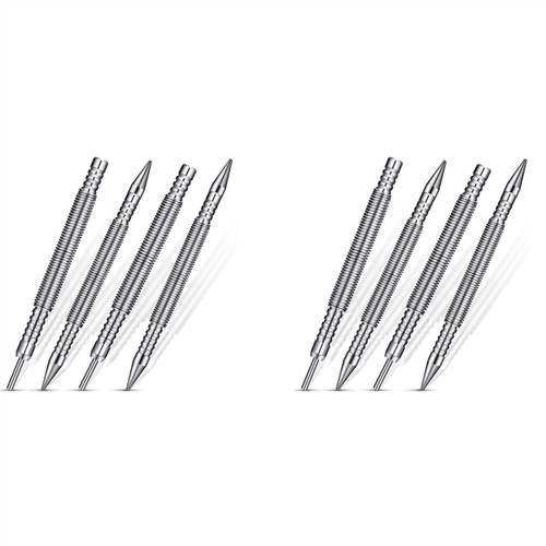 8X Nail Set And Hinge Pin Tool Dual Nail Punch Hinge Pin Removal