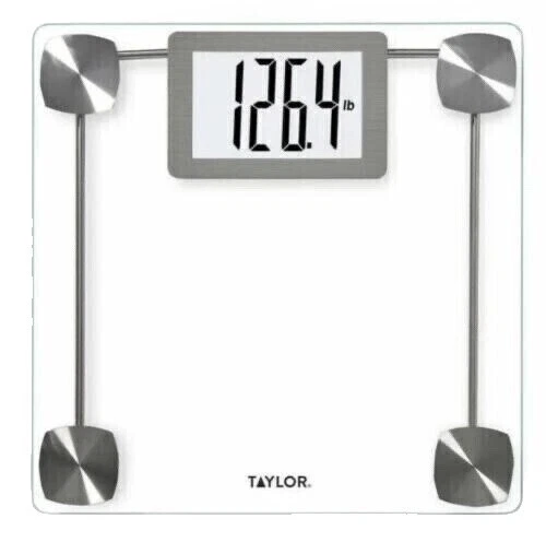 Taylor Glass Digital Bathroom Scales