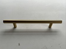 10 Pack Brushed Gold Cabinet / Drawer pulls 5 inch - Ships Quickly from USA.