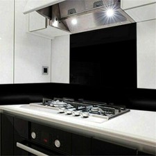 BELOFAY Tempered Glass Upstand for Kitchen, Toughened Glass Heat Resistant