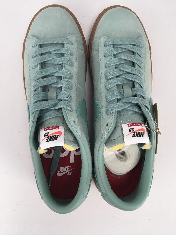 スケートボード Nike SB Blazer low GT QS Supreme 26cm Size 10 - Nike Supreme x SB Blazer GT QS Low Cannon for sale