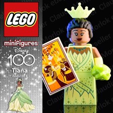⭐ LEGO Tiana Minifigure coldis100-5 Principessa Ranocchio Disney 100 years 71038