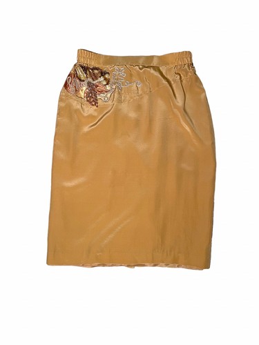 Vintage Lee Magram 100% silk skirt and blouse hand beaded & embroidered size 12 - Picture 13 of 13