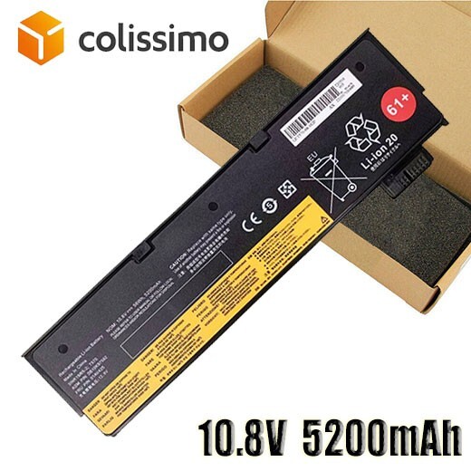 Batterie 61+ Lenovo ThinkPad T480 T580 4400mAh haute capacité pour ordinateur portable