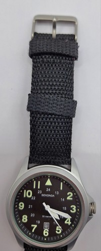 Sekonda Mens Fabric Strap Watch Pre-owned - Picture 6 of 8