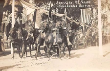 Hudson Fulton Parade Artillery Cold Spring, New York NY Postcard Copy