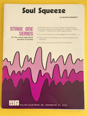 Soul Squeeze, Ralph Gingery, Big Band Arrangement