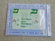 Microscale Decal MC-4157 Burlington Northern Trinity Industries Box Car Tain HO