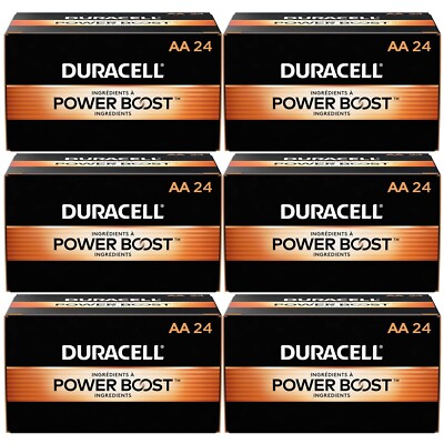 Power Boost CopperTop Alkaline AA Batteries, 144/Carton Power Boost CopperTop Alkaline AA Batteries, 144/Carton
