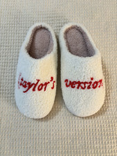 Taylor Swift Serpa Slippers, "Taylor's Version" Brand New, Never Worn Size 8