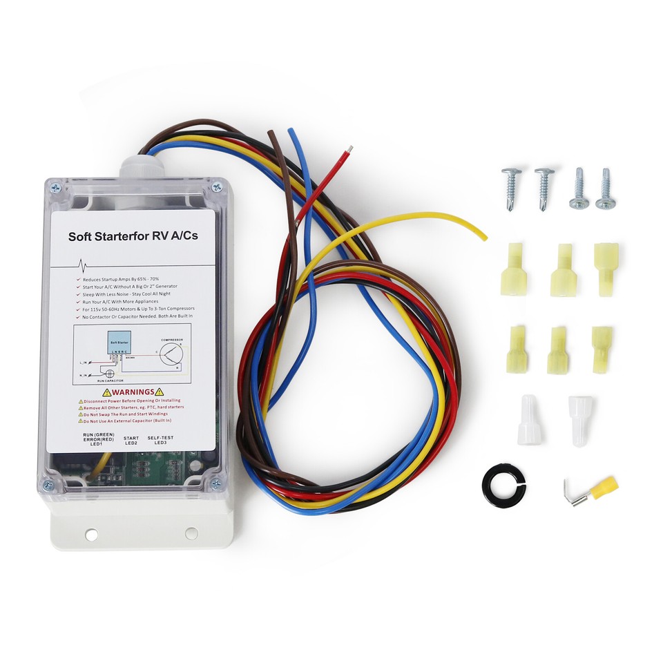 Soft Start for RV Air Conditioner with a Small Generator, RV A/C