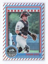 2025 Panini Stars And Stripes Striped Parallel TEAGAN SCOTT #110