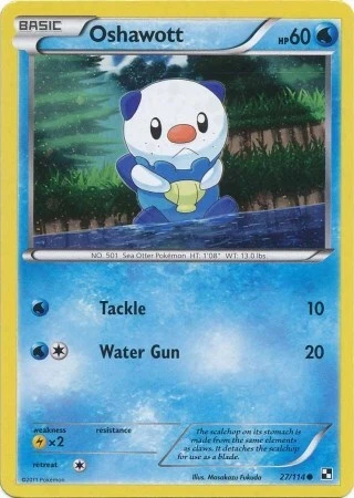Oshawott 027/114 Alternate Art
