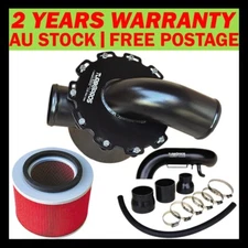 Upgrade High Flow Air Box,Filter&Intake Pipe Kit For Nissan Patrol GU Y61 3.0L