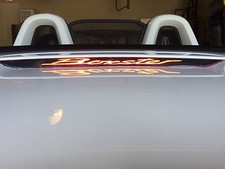 Porsche Boxster 981 S 3rd Brake Light Decal 2013