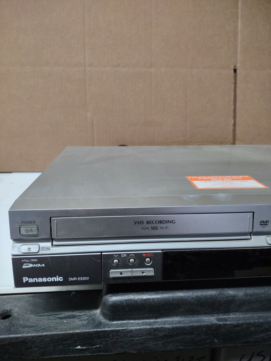 Panasonic DMR-ES30V DVDレコーダー 概要 DVDレコーダー（VHSビデオ一体型） DMR-ES30V | ブルーレイ