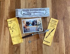 Vintage RUG CRAFTERS Speed Tufting Tool Kit w/ Book "The Art of Speed Tufting"