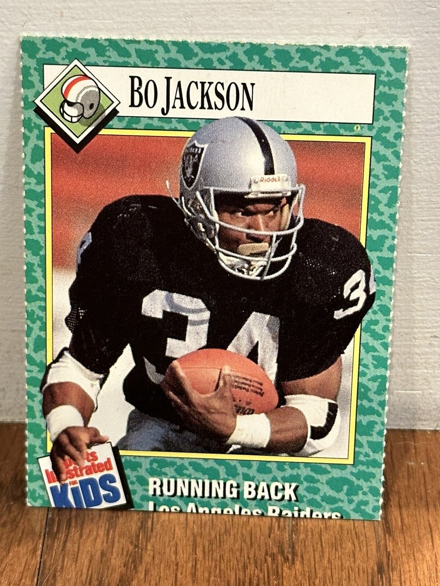 1990 Sports Illustrated For KIds Bo Jackson Los Angeles
