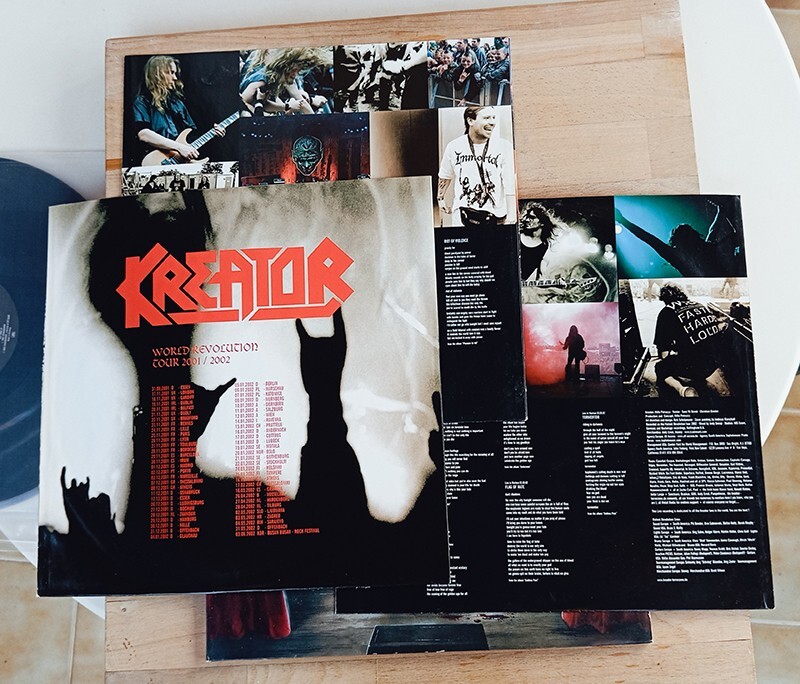 Kreator – Live Kreation orig vinyl 3X LP steamhammer 1st press