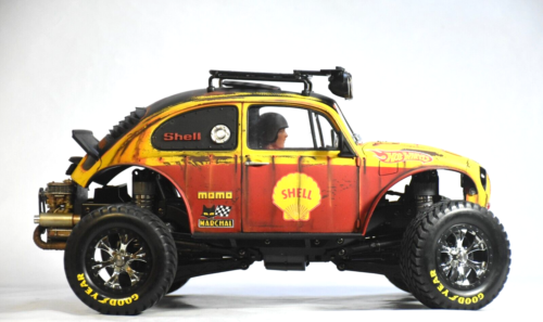 NEW Tamiya CC-02 4WD Chassis with Sand Scorcher BODY - CUSTOM Built - Picture 13 of 23