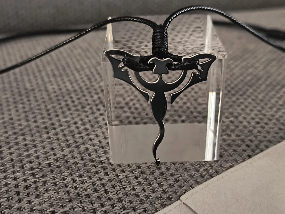 Ciondolo Morellato Drago vintage originale Y2K Anni 2000 Originale Pipistrello  - Immagine 4 di 4