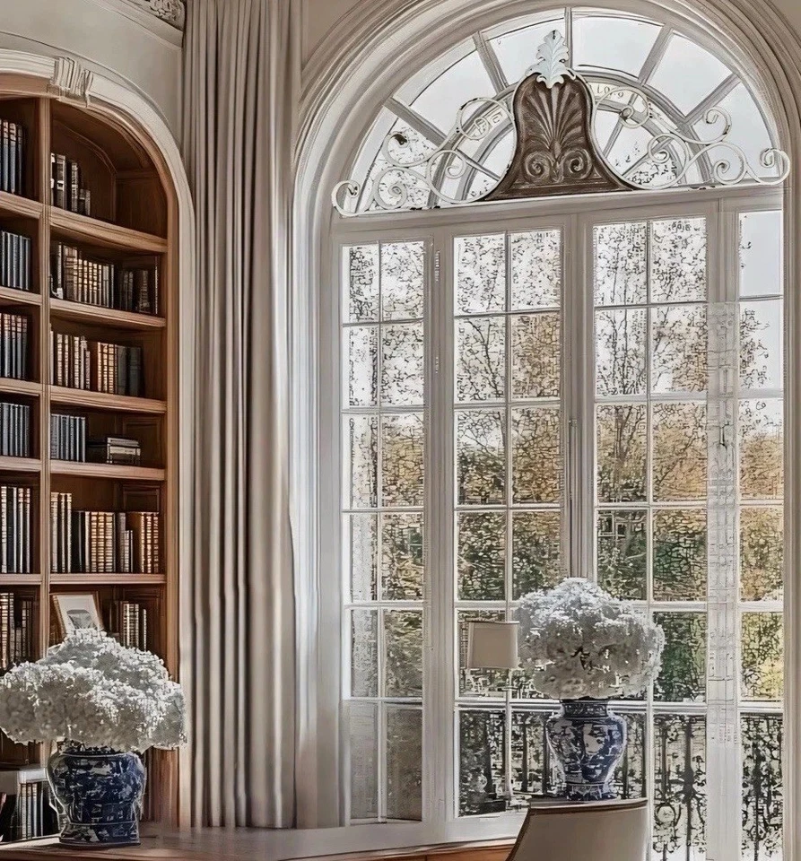 Placa de pared de hierro Fleur de Lis viejo mundo país francés Shabby Chic decoración de colección Foto 4 de 4