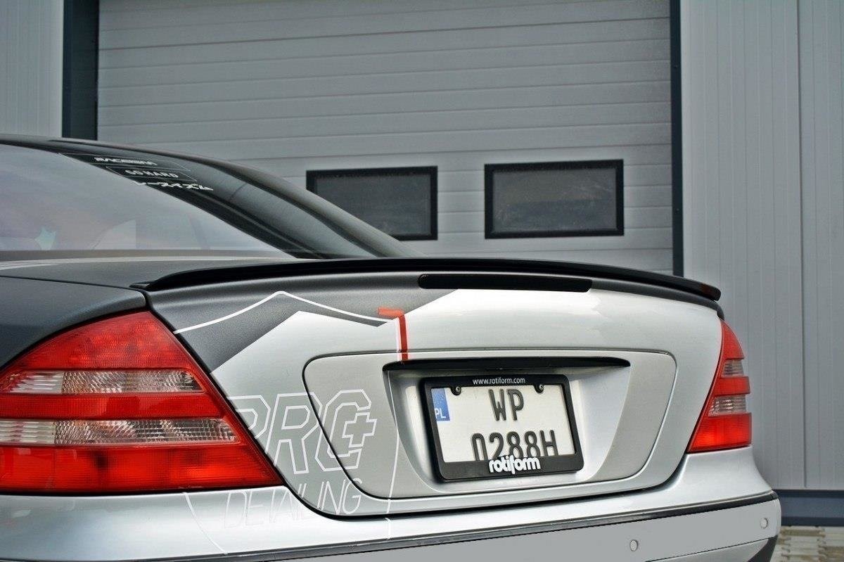 Spoiler cap Maxton Mercedes CL C215 pour corriger l'arrière trop lisse du coupé d'origine