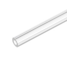 Acrylic Pipe Clear Rigid Round Tube 3mm 1/8" ID 6mm 1/4" OD 10"