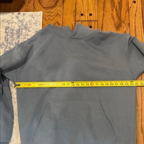 Comfrt Signature Hoodie Sweatshirt Sky Blue Size XL