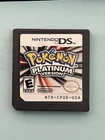 Pokémon Platinum Version (Nintendo DS, 2009) Authentic Tested Working