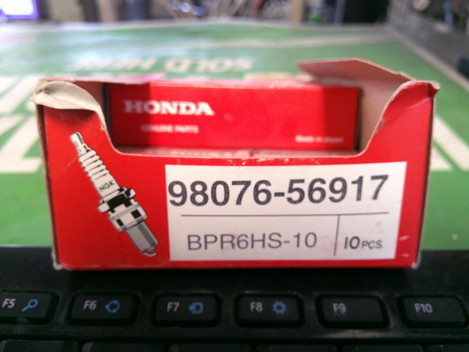 Honda OEM Part 98076-56917 S/PLG BPR6HS-10