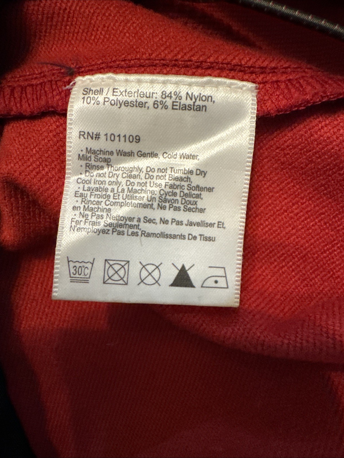 Cloudveil Maroon Softshell Zip Front  Jacket Mens… - image 7