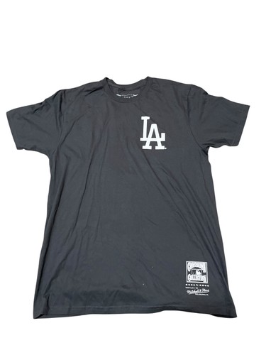 Camiseta Mitchell & Ness Cooperstown Collection LA Dodgers Logo Talla Para Hombre Talla Grande - Imagen 1 de 6