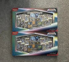 2x Prismatic Evolutions Lucario ex & Tyranitar ex Premium Collection