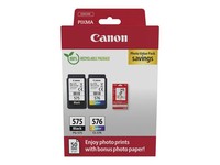Canon PG-575 & CL-576 / 5438C004 Tinten Sparset Schwarz, Color (2 StüCk) (Inkl.