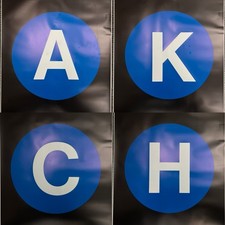 NEW ORIGINAL STOCK MTA NYC SUBWAY R68 R68A END ROUTE ROLL SIGN 2024 - SEE PHOTOS