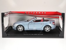 Mercedes R171 SLK 55 AMG bluegrey modelcar 73162 Motormax 1:18