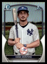 2023 Bowman Chrome #BCP-173 Hans Montero Prospects Refractor #/499