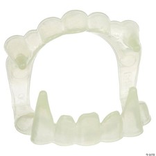 Glow in the Dark Vampire Dracula Teeth Halloween Costume Accessory SEZ11004