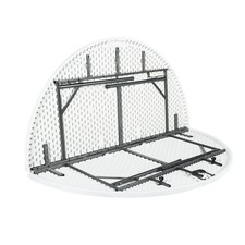 180cm (6ft) Folding Round Banquet Table – 10 to 12 Seater Plastic Catering Table